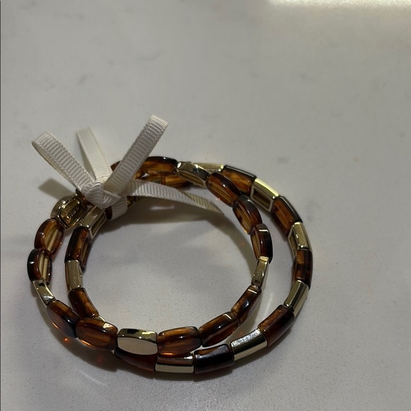 J. Crew Brown and Gold Vintage-Inspired Bracelet - Picture 4 of 4